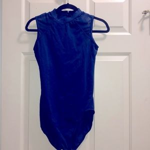 BLUE BALERA DANCE LEOTARD LARGE